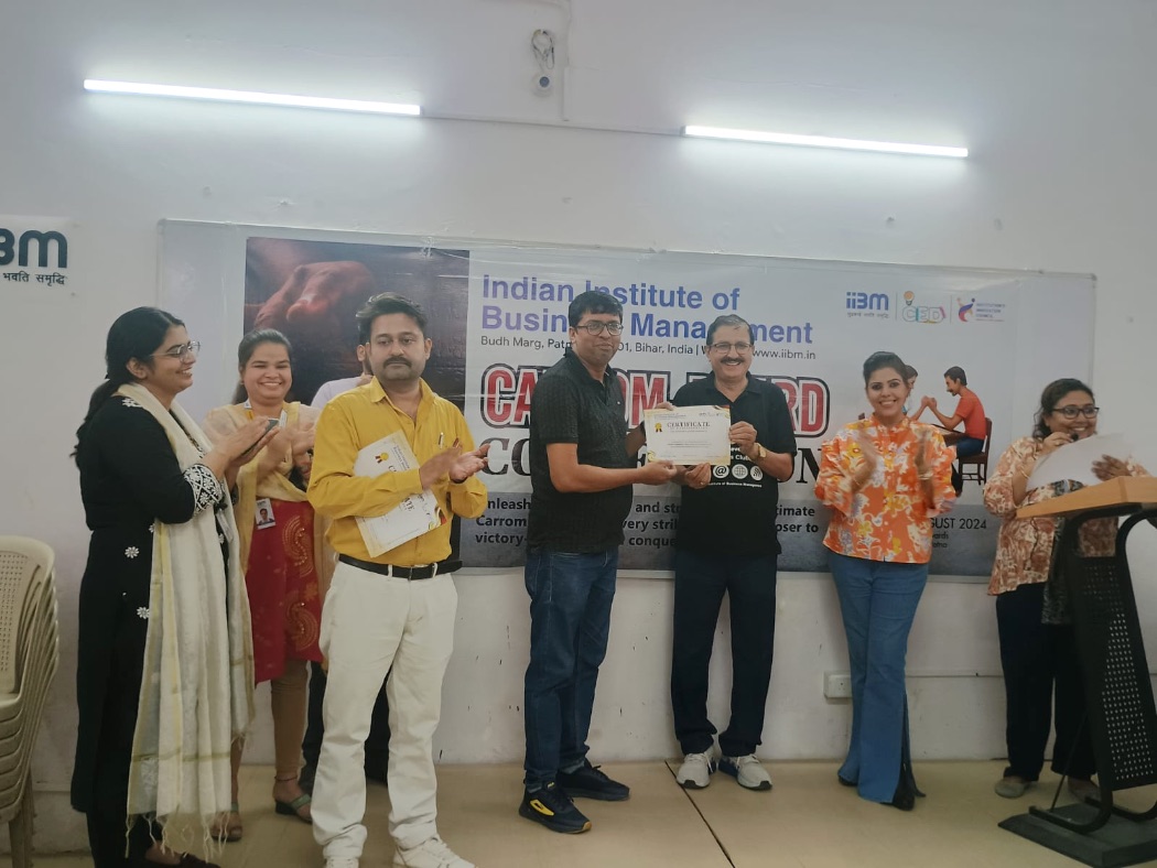 Exciting Carrom-Board Competition at IIBM: A Celebration of Skill and Camaraderie